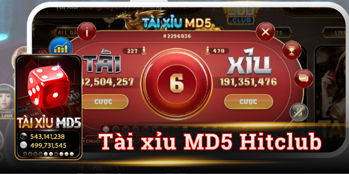 Tài xỉu MD5 Hitclub - Phiên chơi đông khác nhất năm 2026